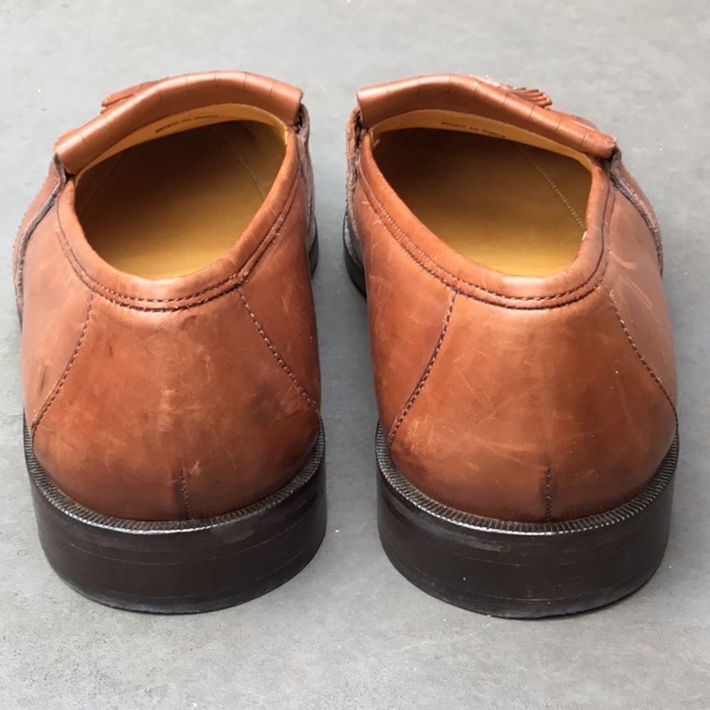 Johnston and Murphy handcrafted slip on size7.5 - Picture 4 of 8